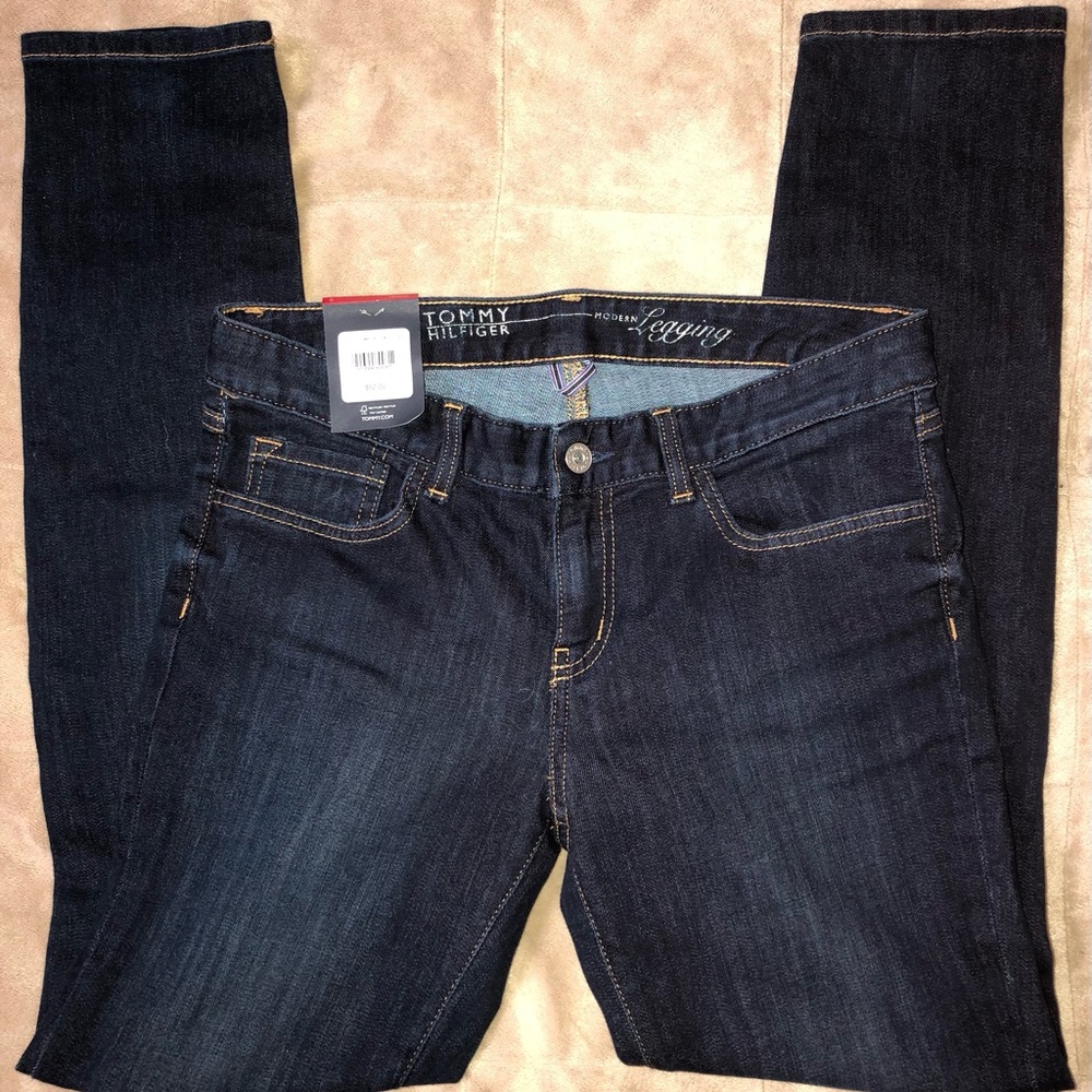 Tommy Hilfiger Modern Legging Blue Jeans size 6 NWT Women’s